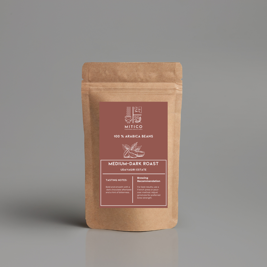 Mitico Coffee Roasters Medium-Dark Roast - UDAYAGIRI ESTATE