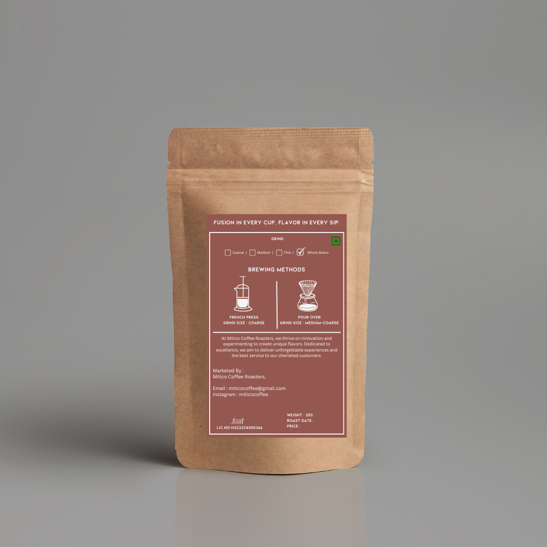 Mitico Coffee Roasters Medium-Dark Roast - UDAYAGIRI ESTATE