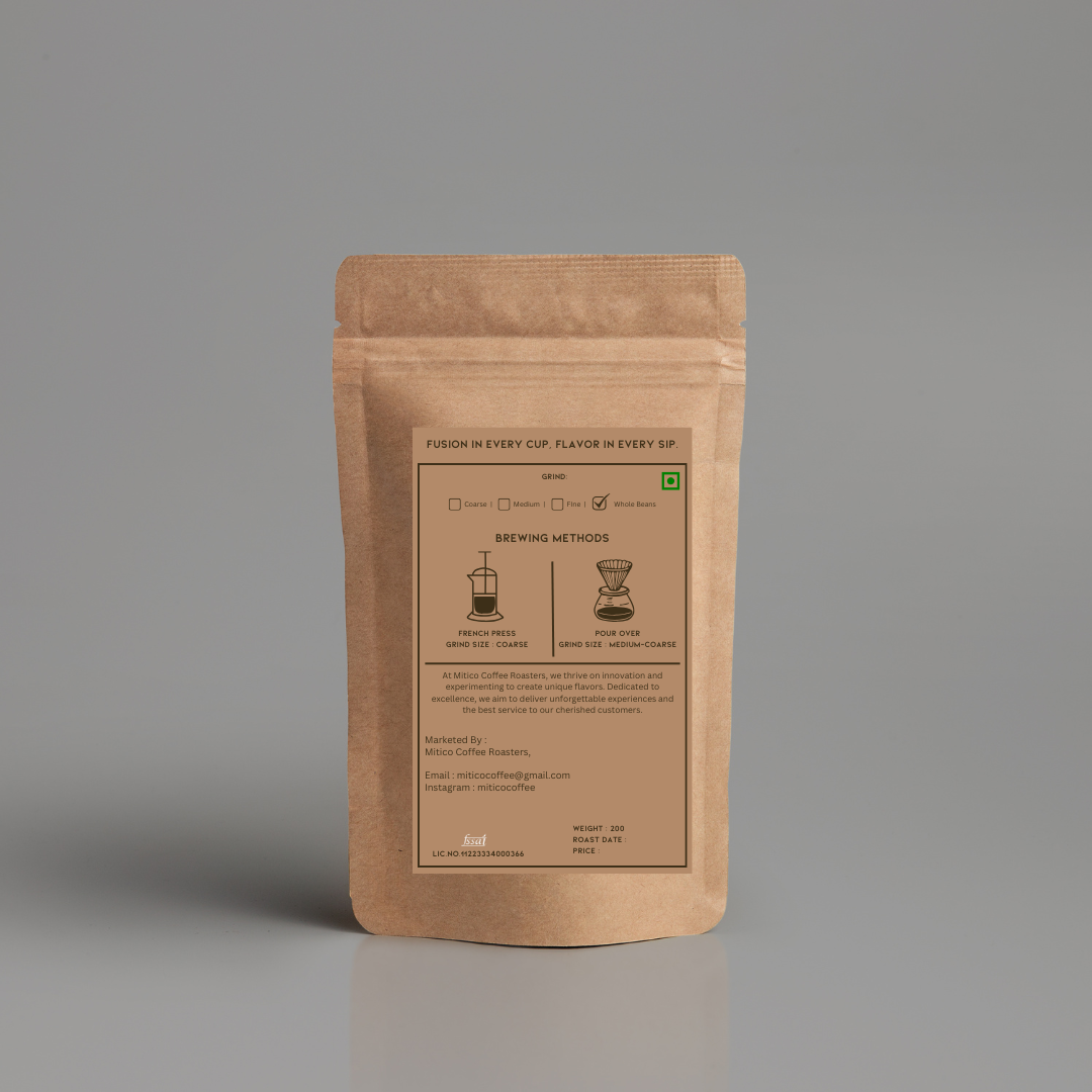 Mitico Coffee Roasters Medium Roast - UDAYAGIRI ESTATE