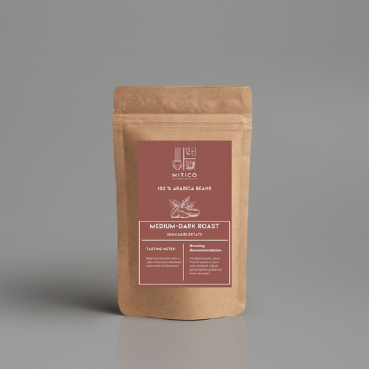 Mitico Coffee Roasters Medium-Dark Roast - UDAYAGIRI ESTATE